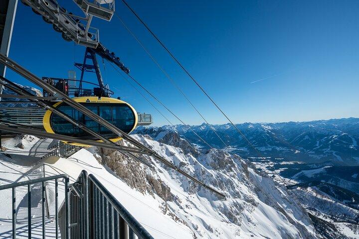 Dagtocht Dachsteingletsjer : Hangbrug & Alpen vanuit Wenen