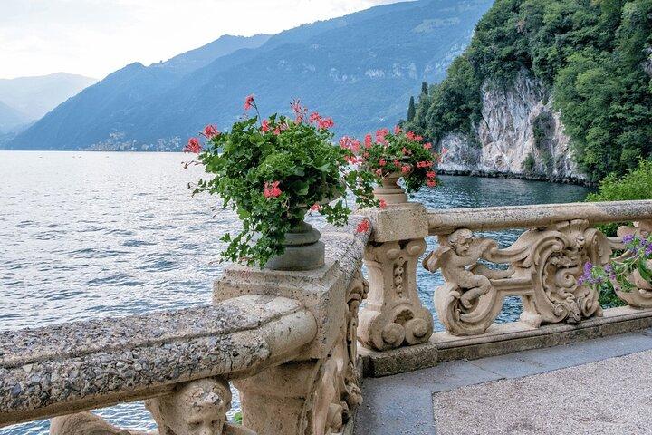 Excursion en bateau privé avec visite de la Villa del Balbianello
