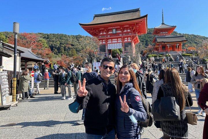 Excursion d'une journée à Kyoto au départ de Kobe avec guide agréé et véhicule