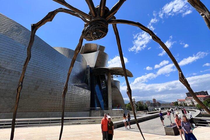 Bilbao Heldagstur med privat sightseeing från San Sebastian