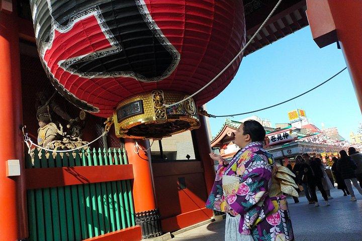 浅草でプラスサイズ着物レンタル＆写真撮影