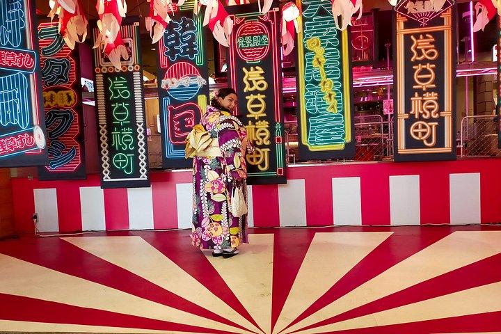 浅草でプラスサイズ着物レンタル＆写真撮影