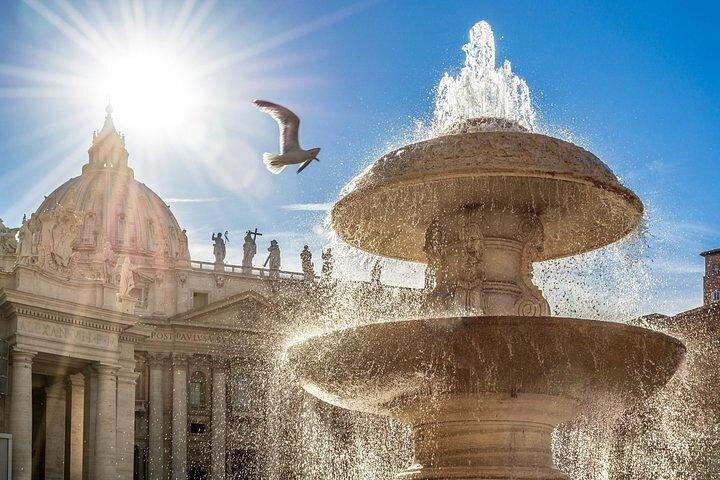 ローマ・サン・ピエトロ大聖堂、墓、洞窟、ドームツアー