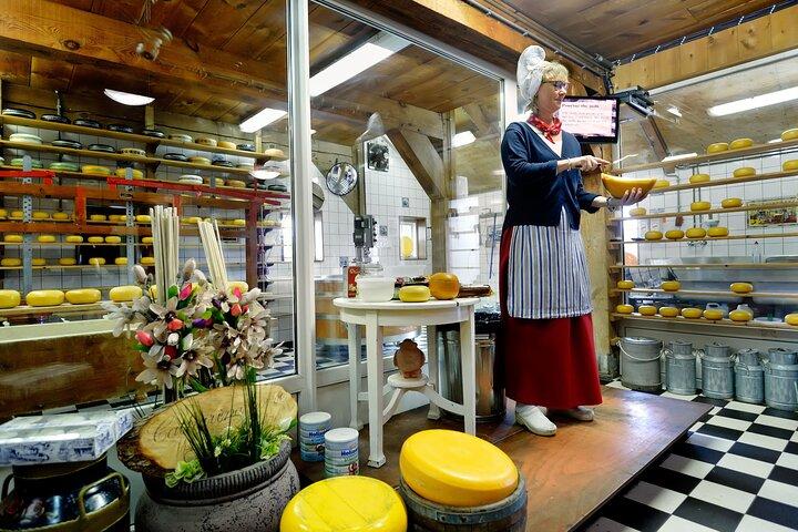 アムステルダム : Zaanse Schans Windmills & Cheese Tour Flexible Return