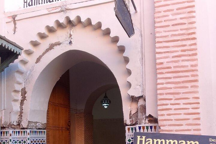 Mouassine de echte traditionele Marokkaanse Hammam