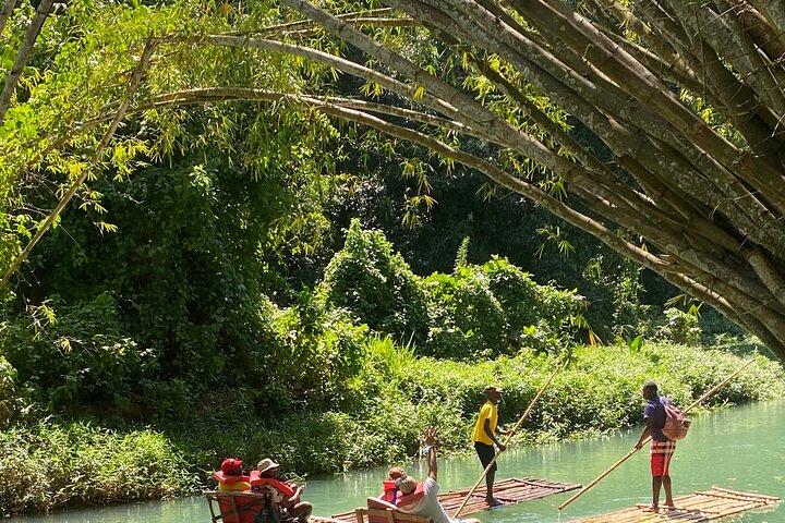 Martha Brae River Bamboo Rafting Experience from Montego Bay