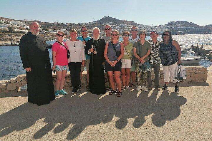 Liten grupp halvdagstur i Mykonos
