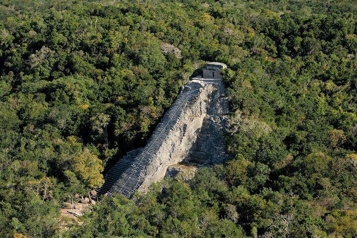 Aventura Maya desde Cancún Cobá y las Ruinas de Tulum con nado en cenote
