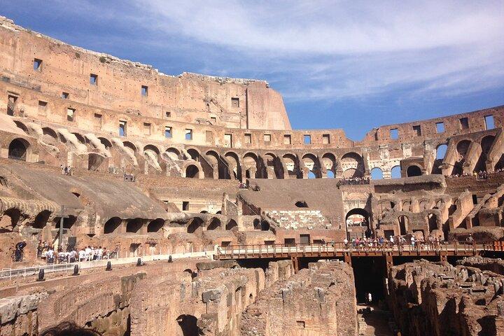 COLOSSEUM UNTERGRUND UND ARENA / BODEN Private Tour