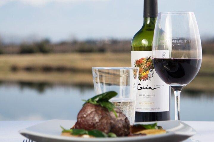 Domaine Bousquet Winery Tour mit Reiten und Mittagessen