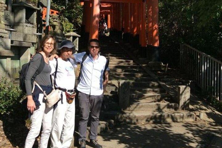 Tour privato a piedi personalizzato di Kyoto con una guida (tour privato)