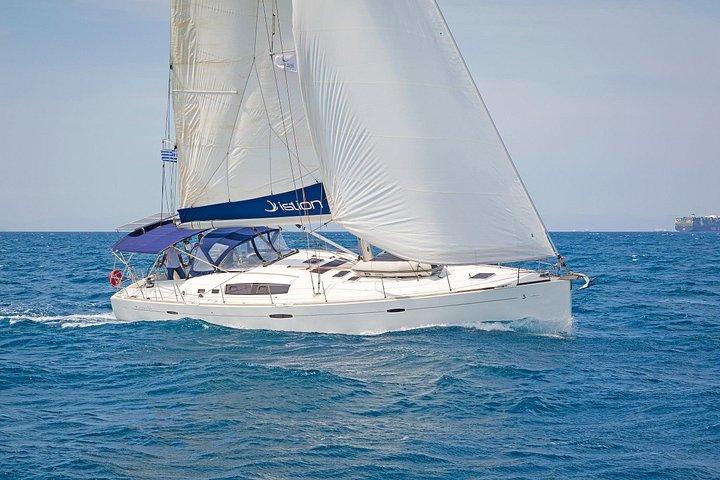 Paros Semi privado Cruzeiro à vela de dia inteiro