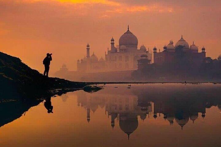 Privat heldagstur till Taj Mahal Agra från Delhi