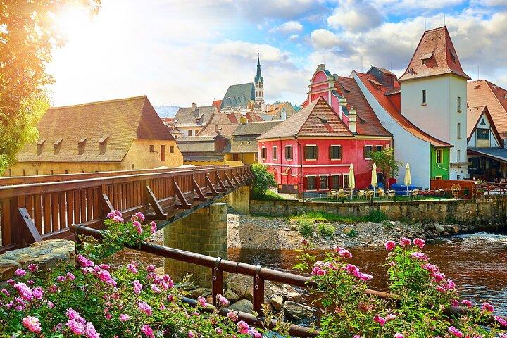 Excursión de un día a la ciudad de cuento de hadas de Cesky Krumlov
