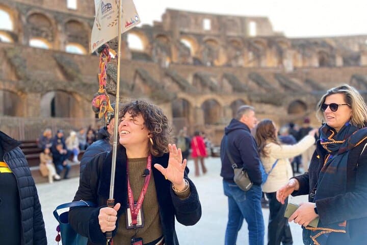 Colosseum with Arena Floor Express Guided Tour