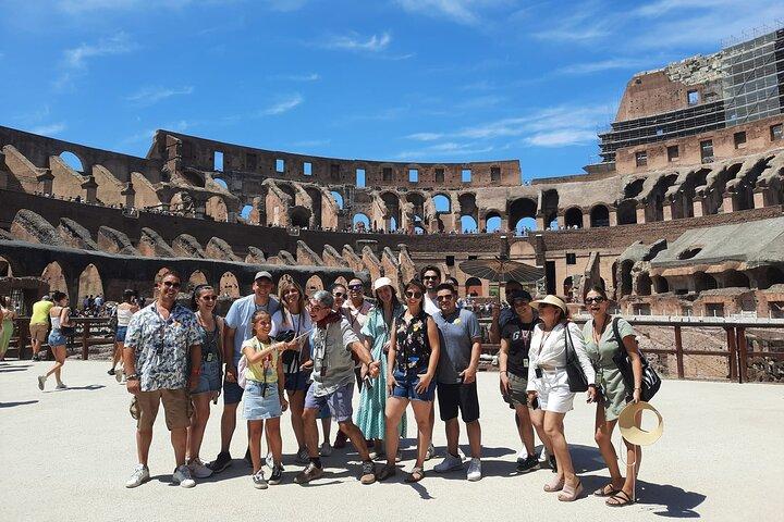 Colosseo Express con visita guidata al piano dell'Arena
