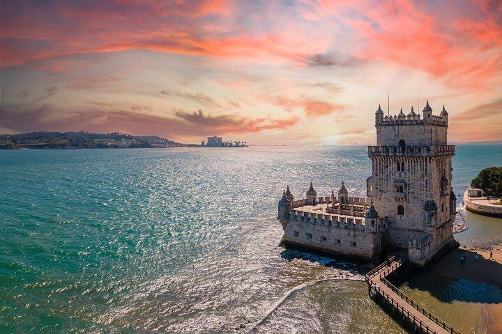Lisbon Helicopter Flight: City & Coastline Views