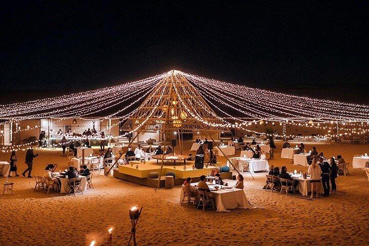 Dubai: Desert Safari With Quad Bike, Camel Ride & Dinner