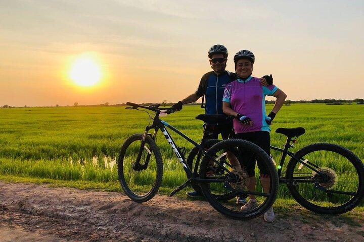 Tramonto in campagna