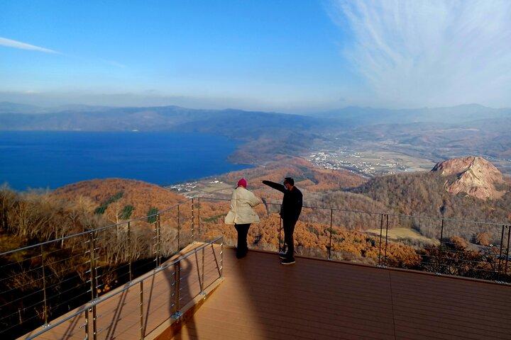 Lago Toya e Noboribatsu Hell Valley Private Day Trip