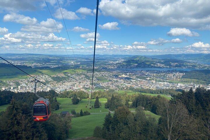 Croisière sur le pic et le lac des Quatre-Cantons en petit groupe | Au départ de Lucerne