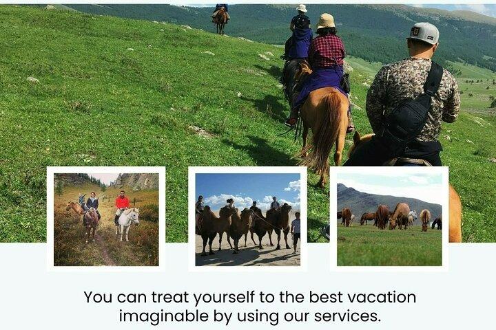 8 Tage / 8 Seen im zentralmongolischen Pferdetrekking