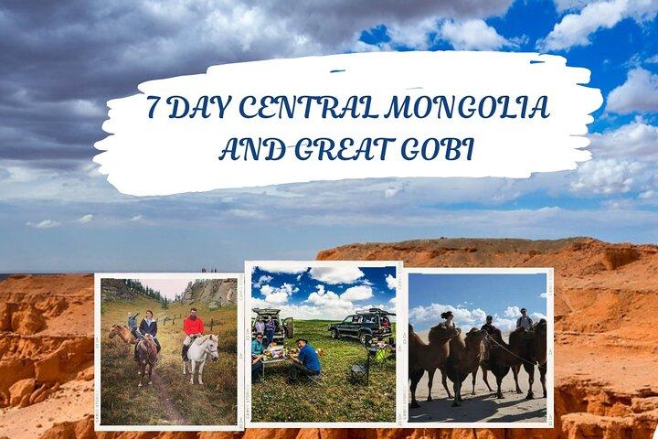 7 días Mongolia central y Gran Gobi