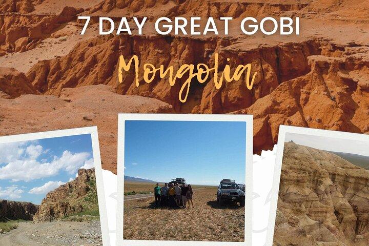 7 Tage große Gobi-Tour