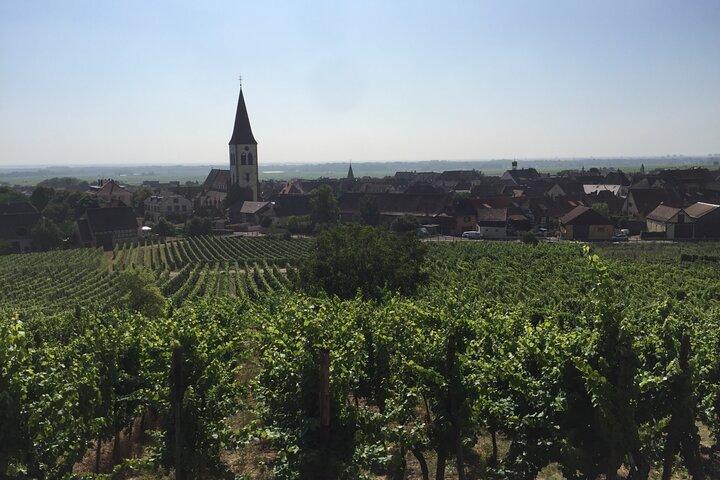 Évasion de raisin d'une journée sur la route des vins d'Alsace via Strasbourg