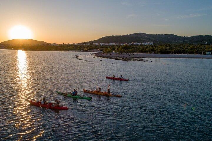 Kayak privé au coucher du soleil à Vodice
