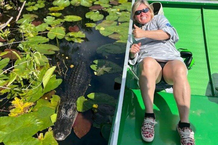 Miami : 60 minutters privat Everglades Airboat ride