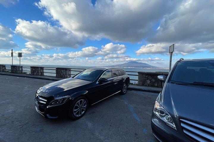 Transfert privé de Rome à la côte amalfitaine