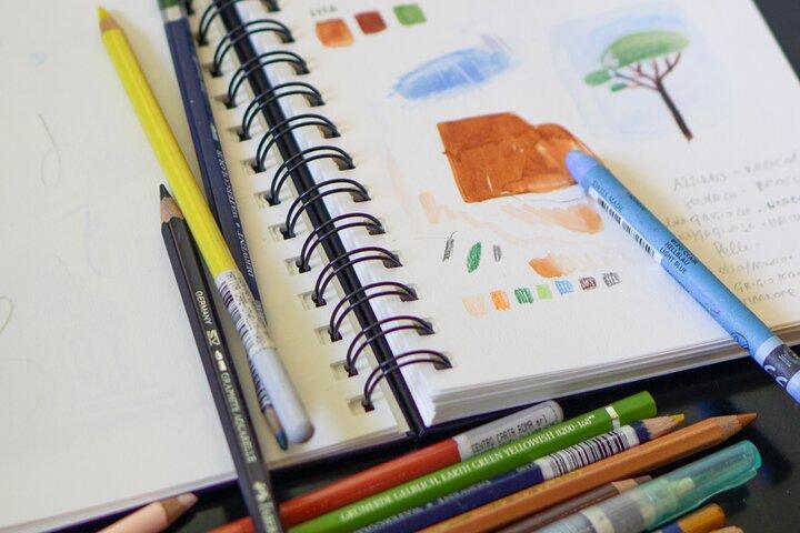 Ontwerp je eigen ansichtkaart van Rome - rondleiding met artistieke activiteit