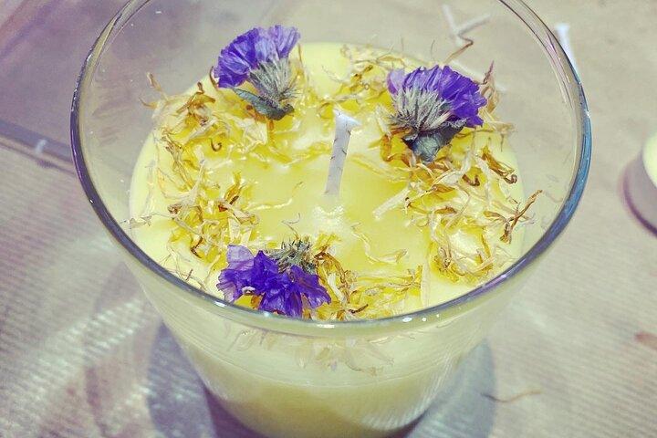 Candle Making Workshop og Bubbly i Storbritannien