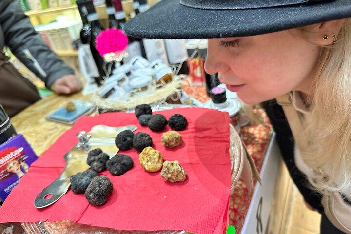 Visite gastronomique du marché des fermiers de Trionfale et dégustation de vins locaux