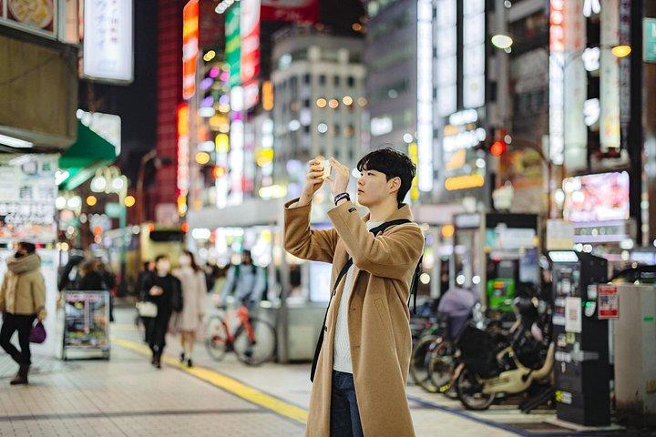 自分の写真家と一緒に東京を旅する
