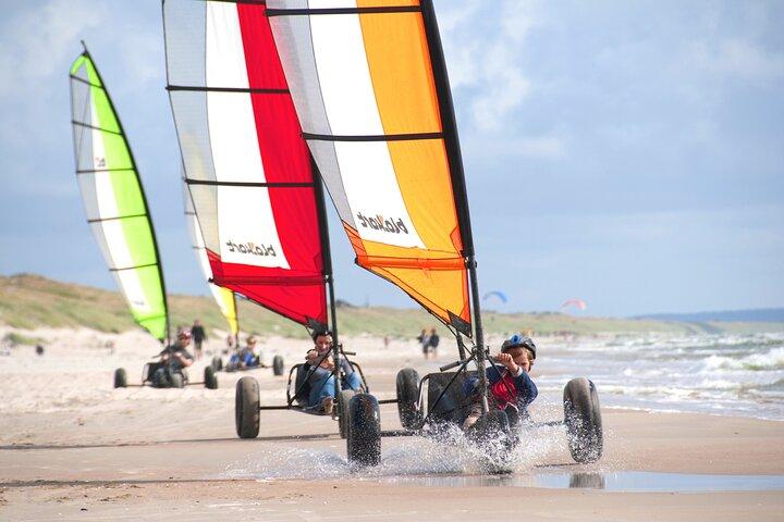 Wild Beach en solitaire Blokart Safari