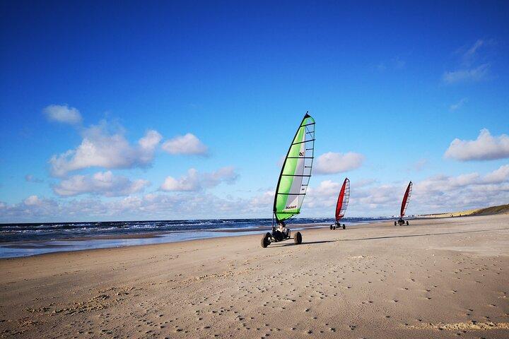 Wild Beach en solitaire Blokart Safari