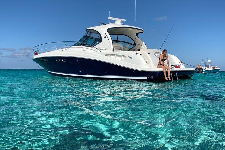 Privat Luksus Halvdag med Jetski Stingray City, Snorkeling & Starfish Beach Tour