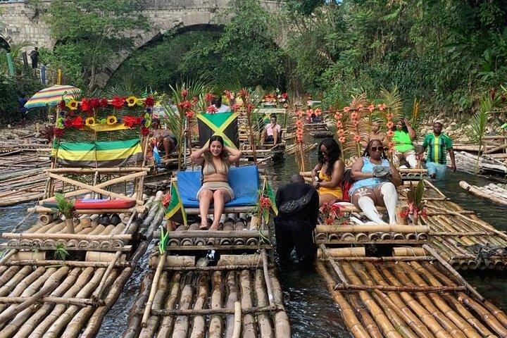 Great River Bamboo Rafting & Limestone Massage at Lethe Jamaica