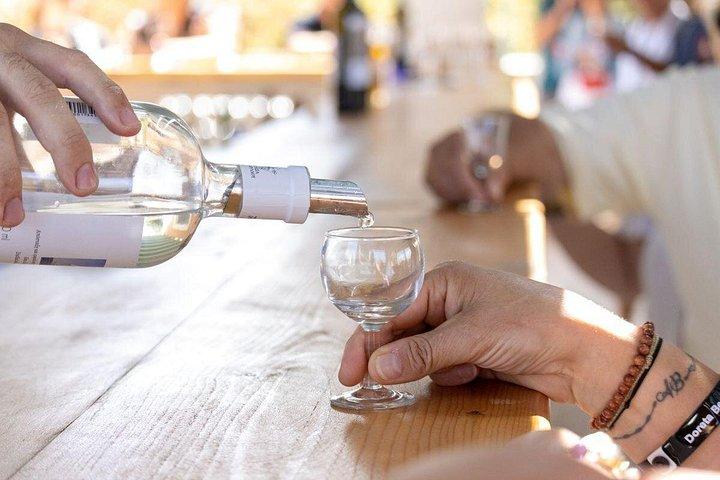 ロードス島での伝統的なギリシャ料理教室とワイン テイスティング