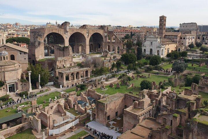 Rome : Visite de l'arène du Colisée et du Forum
