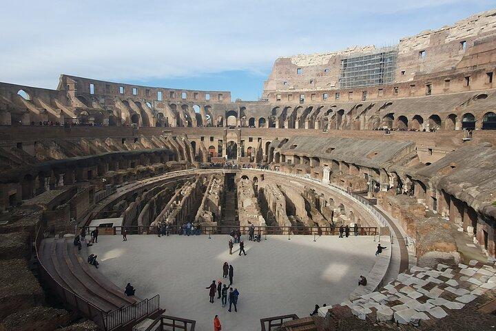 Rome : Visite de l'arène du Colisée et du Forum