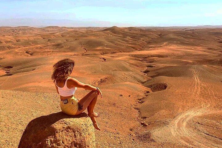 Cena magica sotto le stelle nel deserto di Agafay
