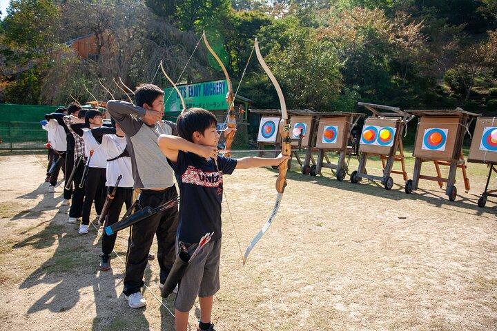 Experiência de Tiro com Arco em Hiroshima, Japão