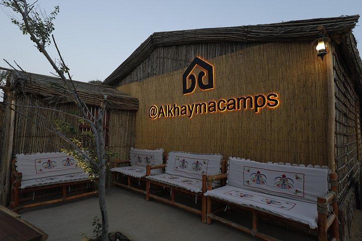 Dubai Al Khayma Camp Experience with BBQ Dinner and Transfers