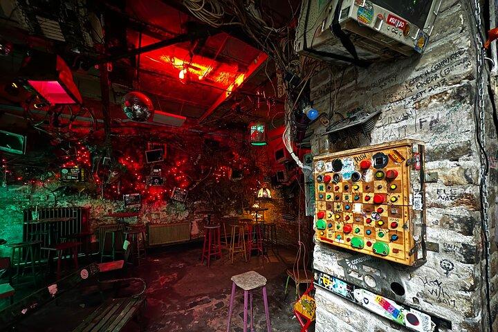 Privat vandretur til Budapest Ruin Bars med drinks og snacks