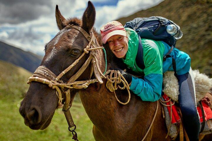5 Day Ancient Inca Trail to Machu Picchu Horseback Riding Trek