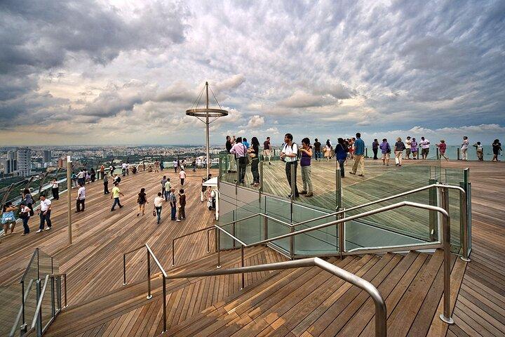 Entrada a la plataforma de observación SkyPark de Marina Bay Sands | Singapur
