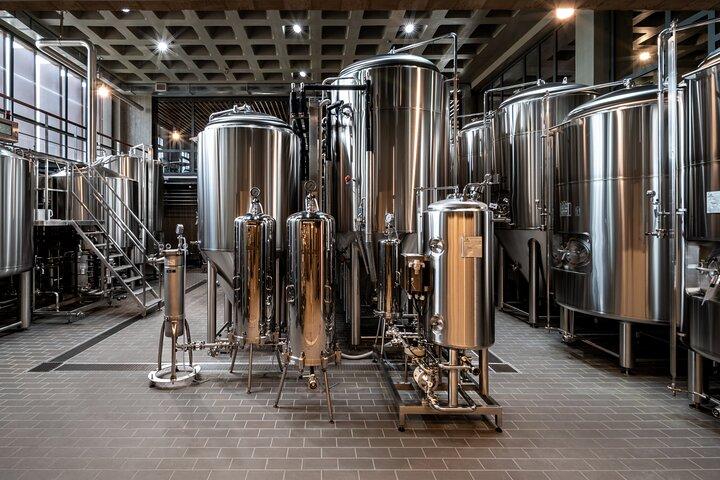 Visita guiada a la cervecería Santorini Ftelos y experiencia de cata de cerveza